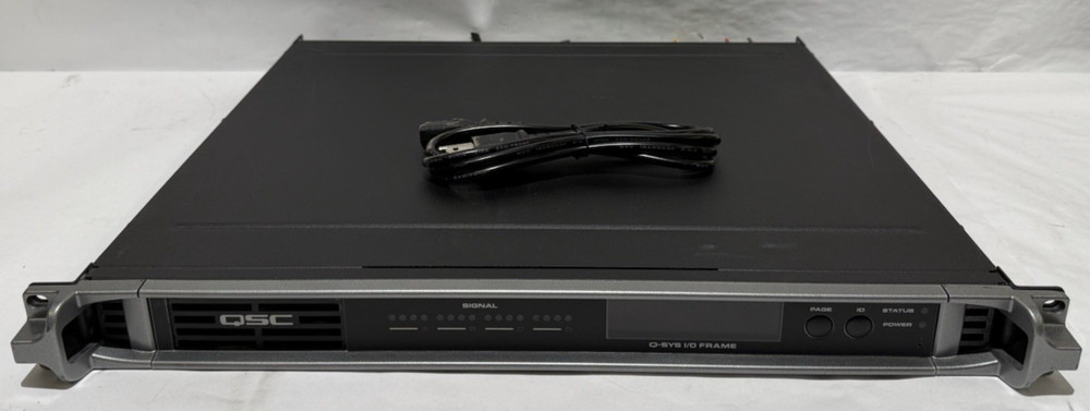 QSC Q-SYS I/O-FRAME – Integrated Systems Platform