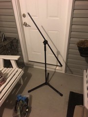 Konig & Meyer K&M stand Tripod Microphones Stand 5/8“Thread, Swivel, Collapsible