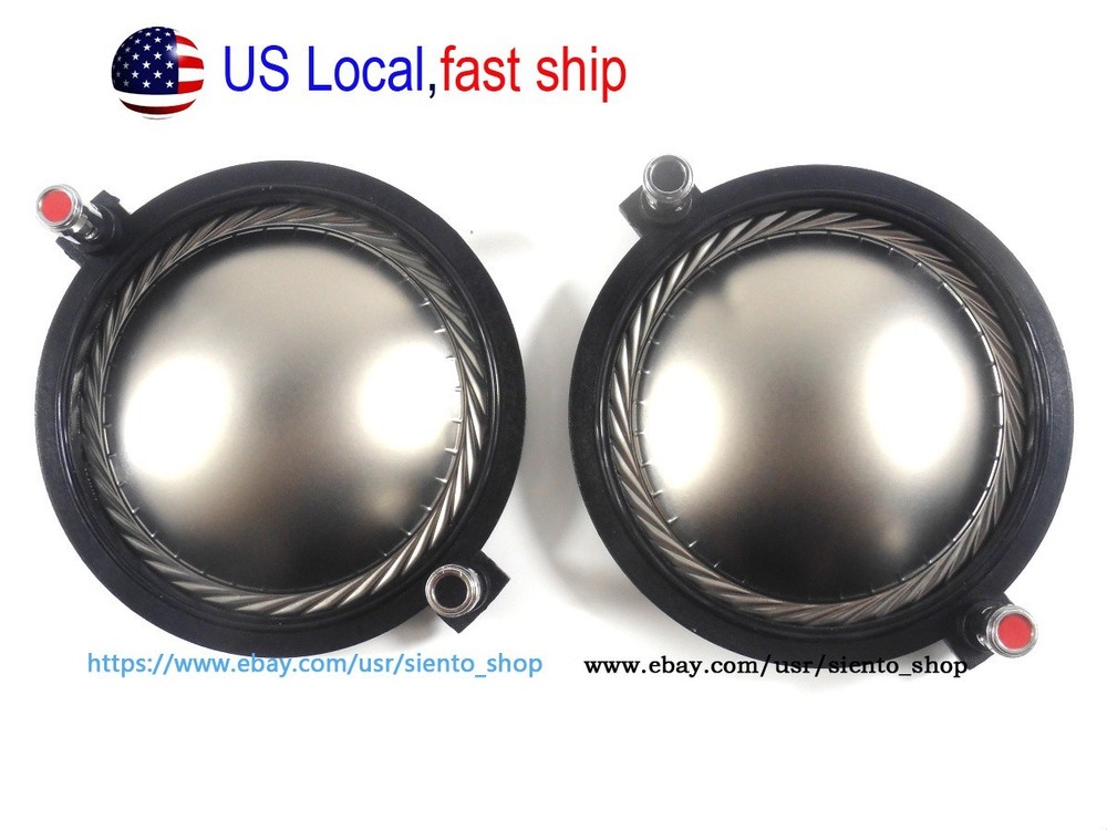 2pcs Diaphragm For PRV RPD3220Ti PRV D3220Ti & D3220Ti-ND Driver 16Ohms US Local