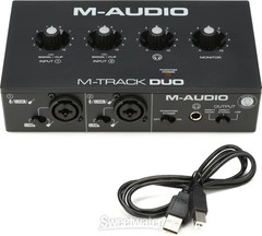 M-Audio M-Track Duo USB Audio Interface