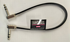 Ernie Ball Patch Pedal 30.42cm Flat Black Jack Angled 6409