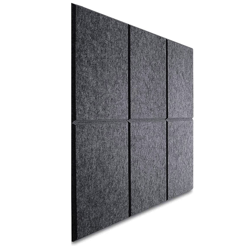 Decorative Acoustic Panels Soundproofing Absorbing High Density Fire Resist NEW