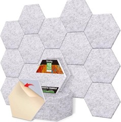 Eco-Friendly Sound Absorbing Panels – 18 Pack Ideal for Studios & Offices