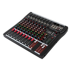 Pro 8 Channel Bluetooth Studio Audio Mixer Live Sound Mixing Console with USB