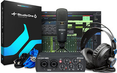 Audiobox 96 25Th Anniversary Studio Recording Bundle with Studio One Artist DAW