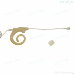 New Snail Head Headset Microphone For Sennheiser sk100 ew300 ew500 ew10 Wireless