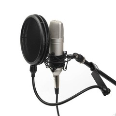 LyxPro MOP-28 Dual Layer Microphone Pop Filter with Flexible Goozeneck