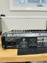 Behringer Europower PMP6000 20-Channel 1600W Powered Mixer Power On Semi Tested