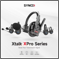 US SYNCO XTalk XPro X2 X5 X9 Full-Duplex 500m Wireless Headset Intercom System