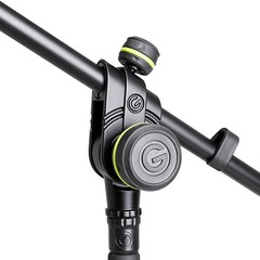 Gravity Stands Microphone Stand With 2Point Adjustment Telescoping Boom Short