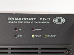 Dynacord X1201 Modular Power Amplifier Module Single Channel Rack Amp Pro
