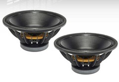 2x B&C 18TBW100 18″ Replacement Subwoofer Speaker 3000W Bass-Sub 8-Ohm 35-1000Hz