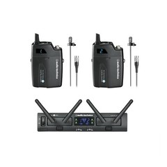 Audio-Technica ATW-1311/L System 10 PRO Wireless System – Dual Lavalier Mics