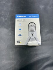 Samson Meteor Mic USB Condenser Podcasting Podcast Recording Desktop Microphone