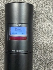 Shure AD2/KSM9B Handheld Wireless Micro Transmitter w/ KSM9 Capsule G56 470-636