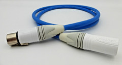Canare DA206 AES-EBU 110 ohm Digita Audio Cable 1 meter with Neutrik NC3 XLRs
