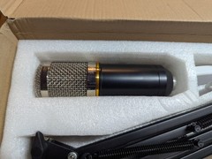 ZINGYOU BM-800 Condenser Microphone Kit Black with Shock Mount and Pop Filter