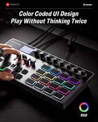 Donner D1 Digital Drum Machine Step Sequencer Multieffect 12 Channel 4GB Storage