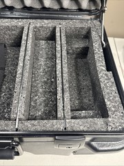 VTG Sudhaus Combo-Code 20” Black Hardshell Rolling Case Keys Combo EXCELLENT EUC