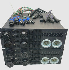 Entertainment Manufacturing Power Distro /Speaker/Patch Panel #7089 (PAIR) THS