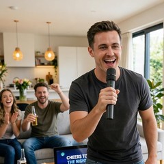 Long-Range Wireless Microphone with USB Charging – Perfect for Singing & Events