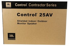Pair JBL Pro CONTROL 25AV 5.25″ 60 Watt 70v Indoor/Outdoor Commercial Speakers