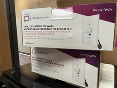 Pulse Audio PA230BWA In-Wall Addressable Bluetooth Amplifier 30 Watt NEW