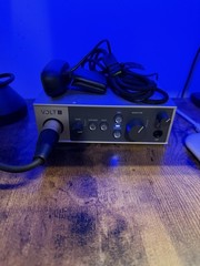 Blue Bird Condenser Microphone with Shock Mount Arm and Volt 1 Audio Interface