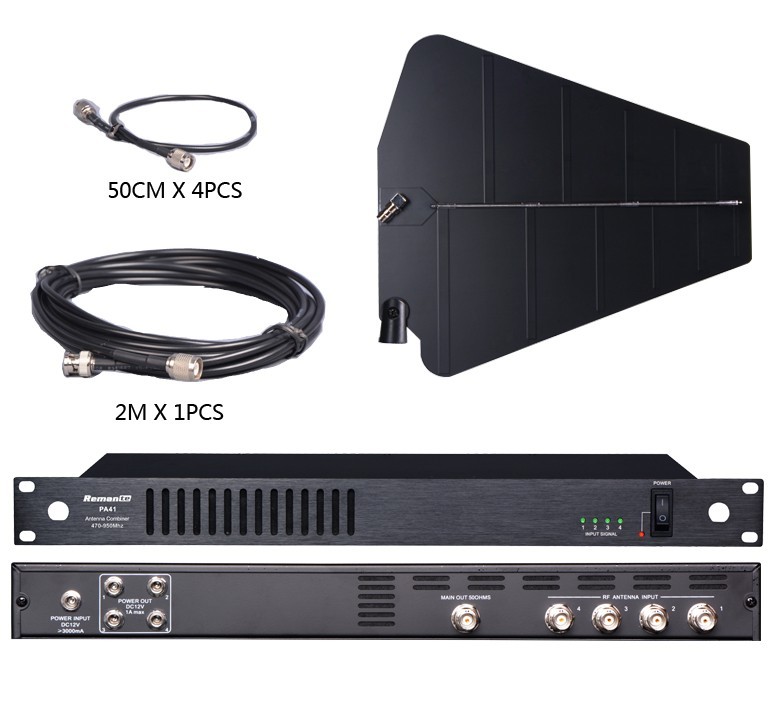 Antenna Combiner for Sennheiser & shure Wireless In Ear Monitor System