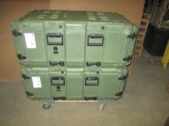 Rackmount 07U x30 ECS Loadmaster Composite Shockmount Shock Rack Case Equipment