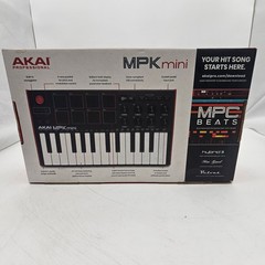 Akai Professional MPK Mini MK3 25-Key USB MIDI Keyboard Controller Red Black