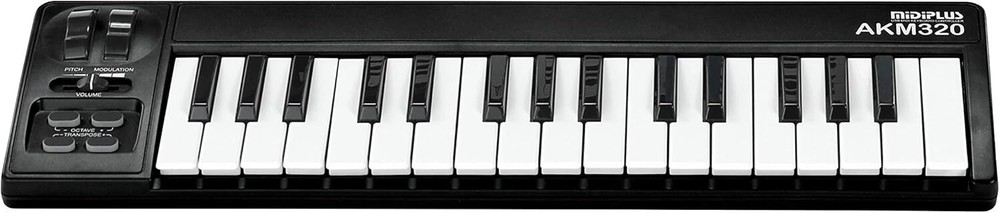 Akm320 32 Key Midi Controller Mini Keyboard Usb Pitch Modulation Windows Mac
