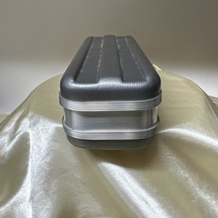 Vintage Peavey Microphone Hard Shell Protective Case Gray EUC
