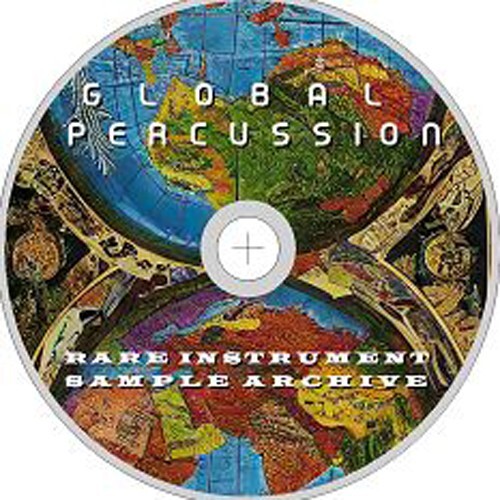 GLOBAL PERCUSSION – RARE ANCIENT & CULTURAL AUDIO SAMPLES on disc