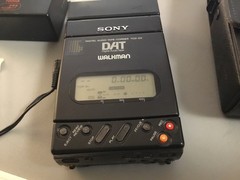 Sony TCD-D3 Portable DAT Recorder Digital- [sold for parts as-is]