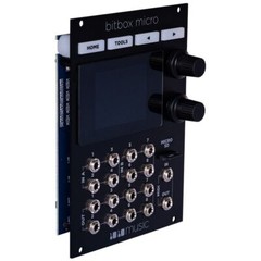 1010music Bitbox Micro Eurorack Compact Sampler with Touchscreen – Black