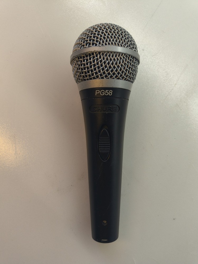 Shure PG58 Cardioid Dynamic Vocal Microphone