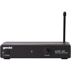 Gemini UHF01M Wireless Handheld Microphone System F4 Refurbished