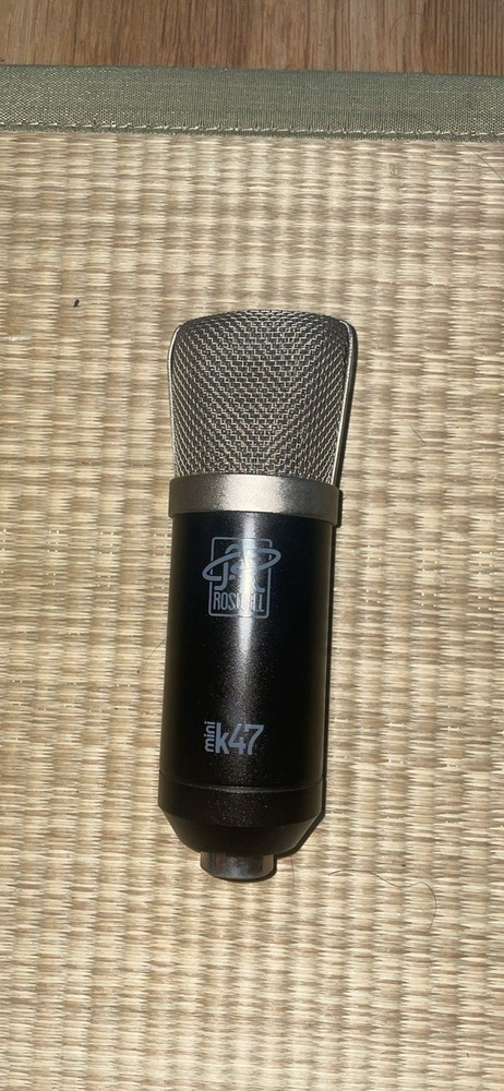 Roswell Pro Audio Mini K47 Studio Condenser Microphone with Shock Mount & Case