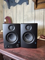 PreSonus Eris E3.5BT Studio Monitor Pair Black Wired Bluetooth Brand New