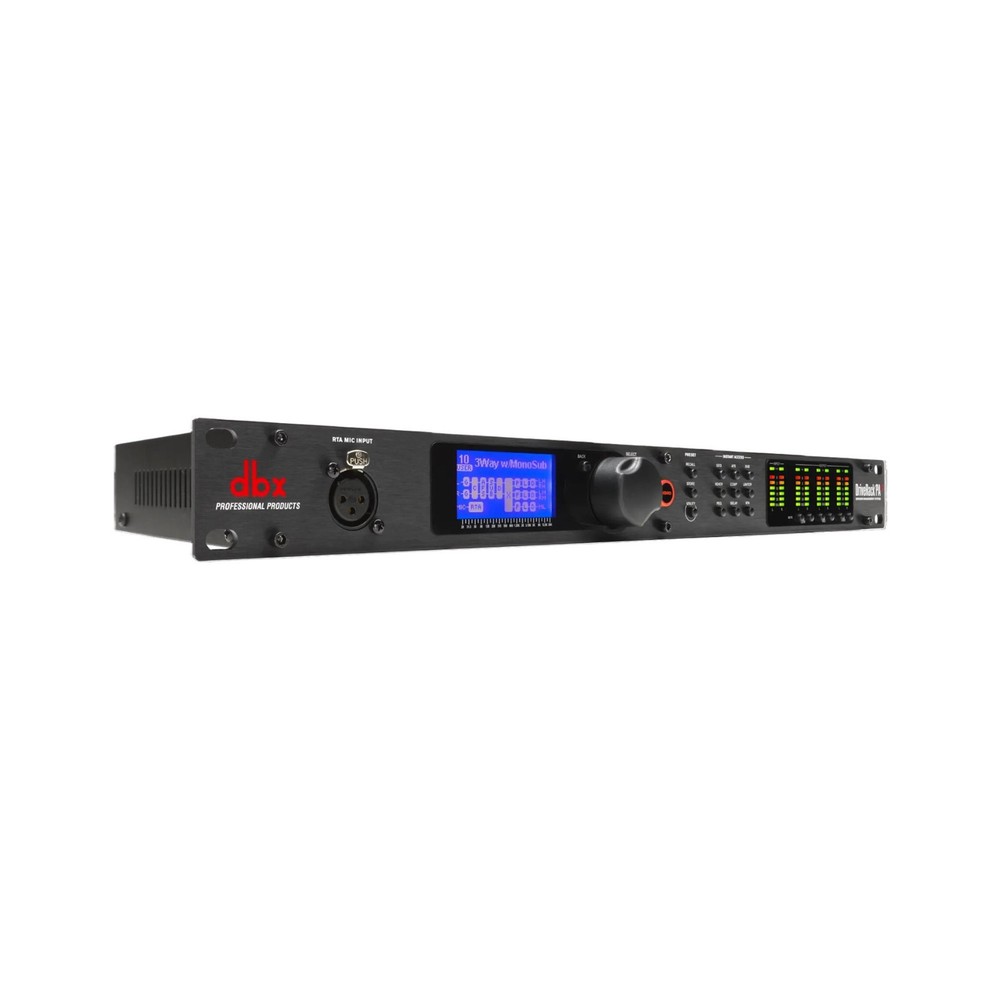 DBX DBXPA2-V DriveRack PA 2×6 PA Management Processor Display USB PRO Audio