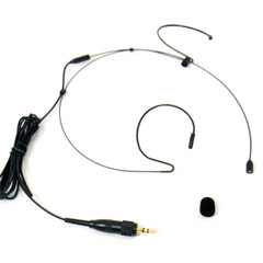 Headworn Head Headset Microphone for Sony UTX B03 URX UWP BeltPack Transmitter