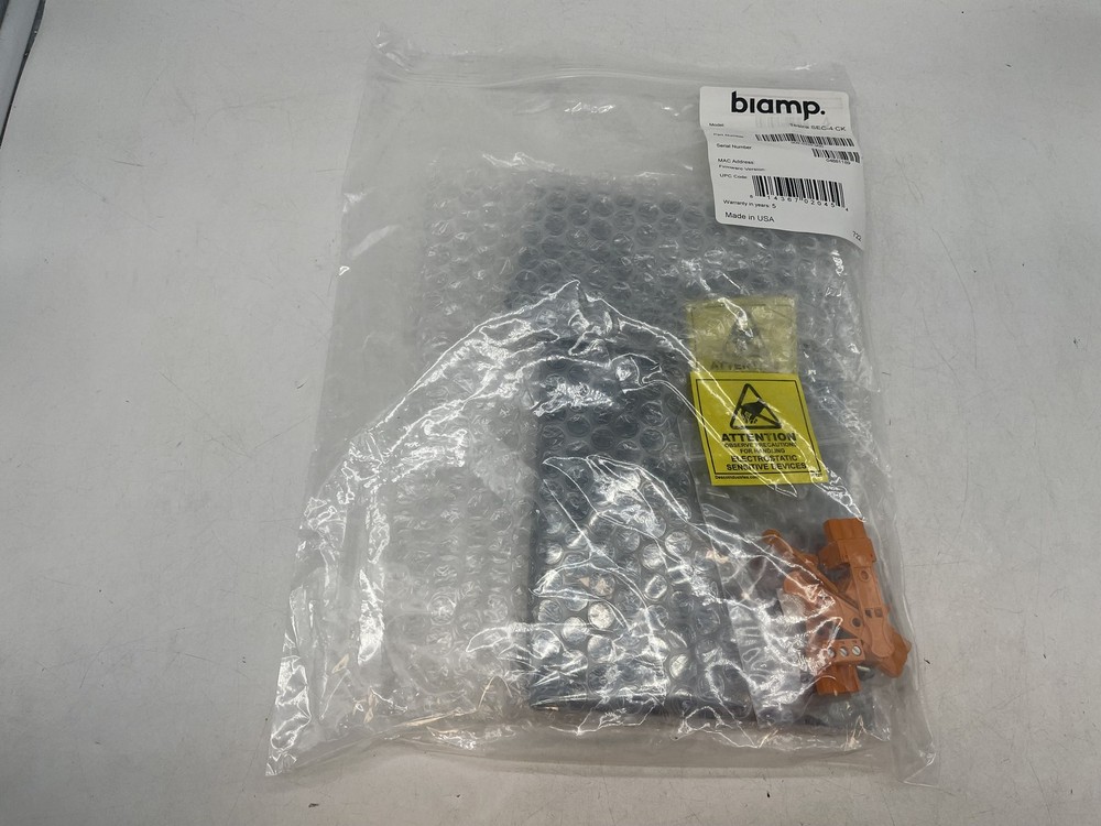 Biamp Tesira SEC-4 CK Analog Input Card for Tesira Server FREE S/H