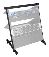 Rockville RAC12U 12U Pro Audio 19″ Rack Open Frame For Studio Home or Commercial