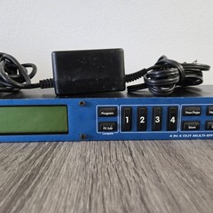 DigiTech Studio Quad 4 Multi-Effects Processor w/ Power Supply Rack Unit Guitar.