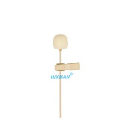 HIXMAN LM2 Lavalier Laple Mic For Audio Technica Transmitter cH-style connector