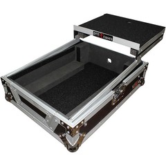 ProX XS-M12LT ATA Style Flight Case w/Wheels and Sliding Shelf for 12″ DJ Mixers