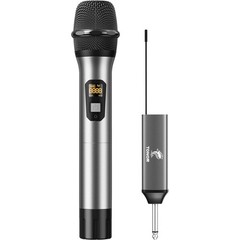 Rechargeable Handheld Microphone with Mute Function for Karaoke & DJ Events