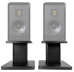 8” Black Bookshelf Speaker Stands For Pair MartinLogan LX16 Bookshelf Speakers