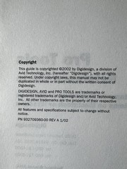 ✨ Pro Tools Reference Guide Music Production Mixing digidesign Book ✨
